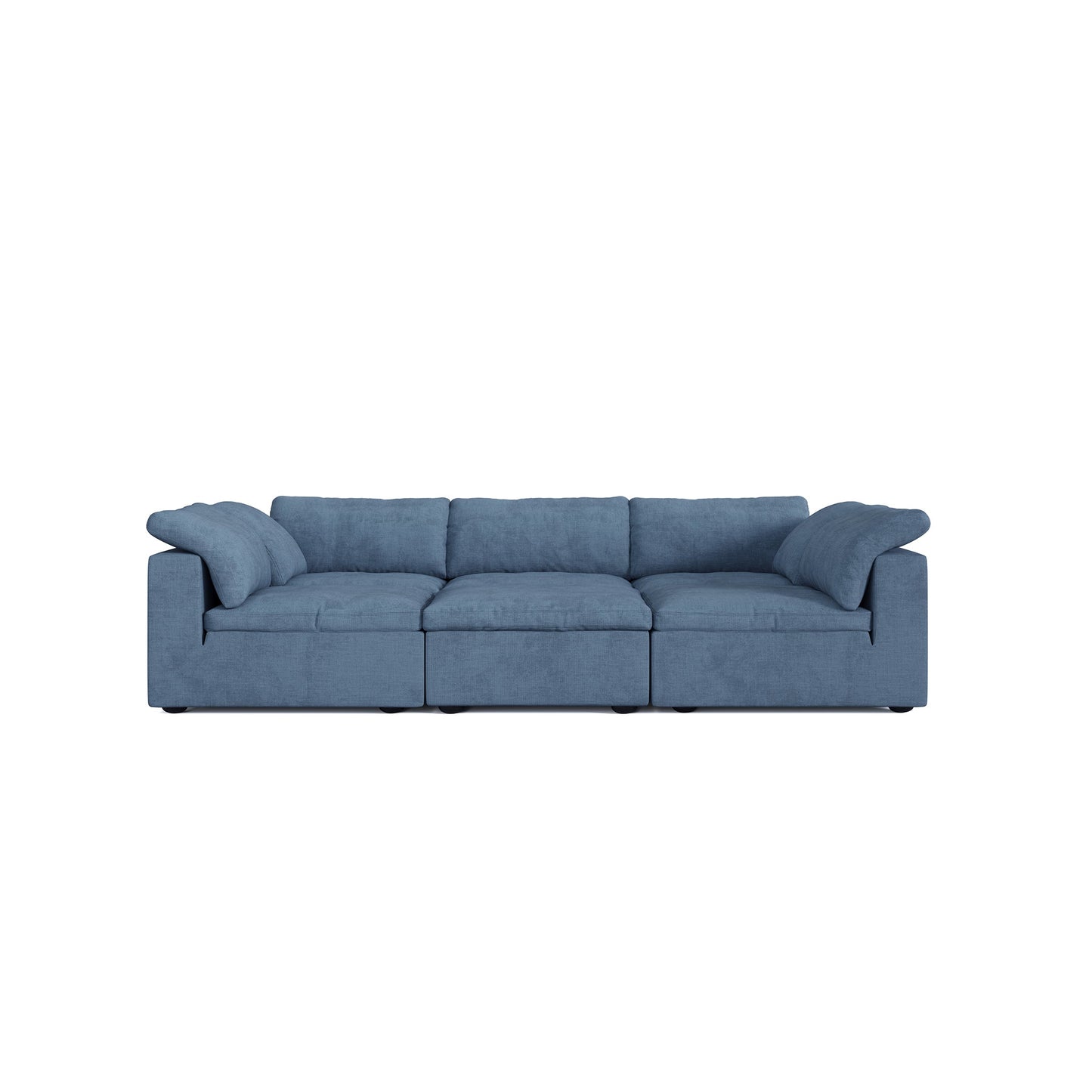 Tender Wabi Sabi Sofa Bed-Blue-128.0"
