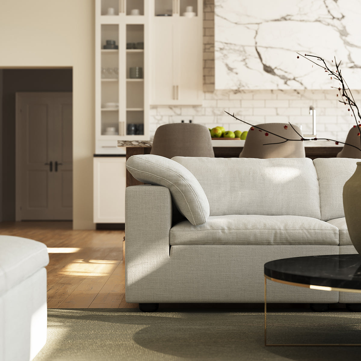Tender Wabi Sabi Sofa-White
