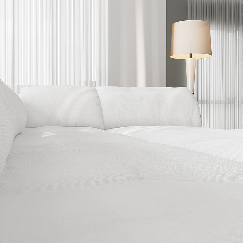 Tender Wabi Sabi Beige Sofa Bed-White