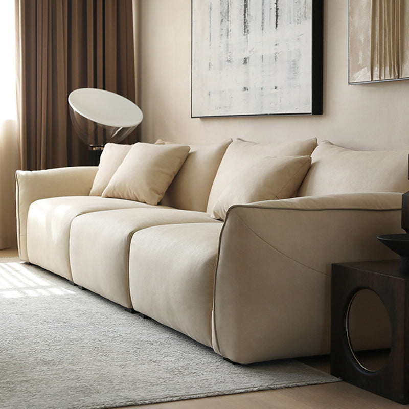Minimalist Beige Milano Moda Sofa-Beige
