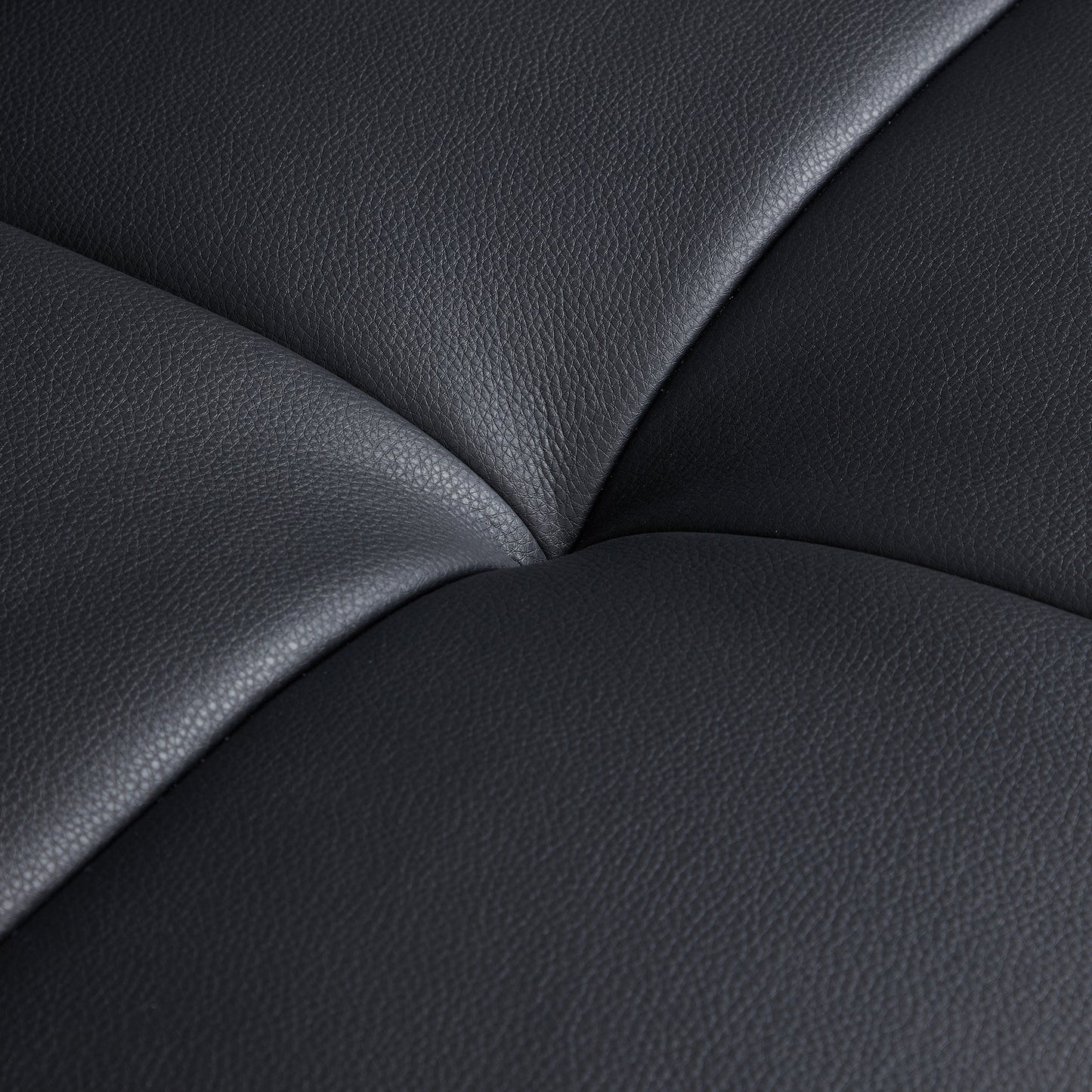 Anorea Contemporary Minimalist Sofa-Black