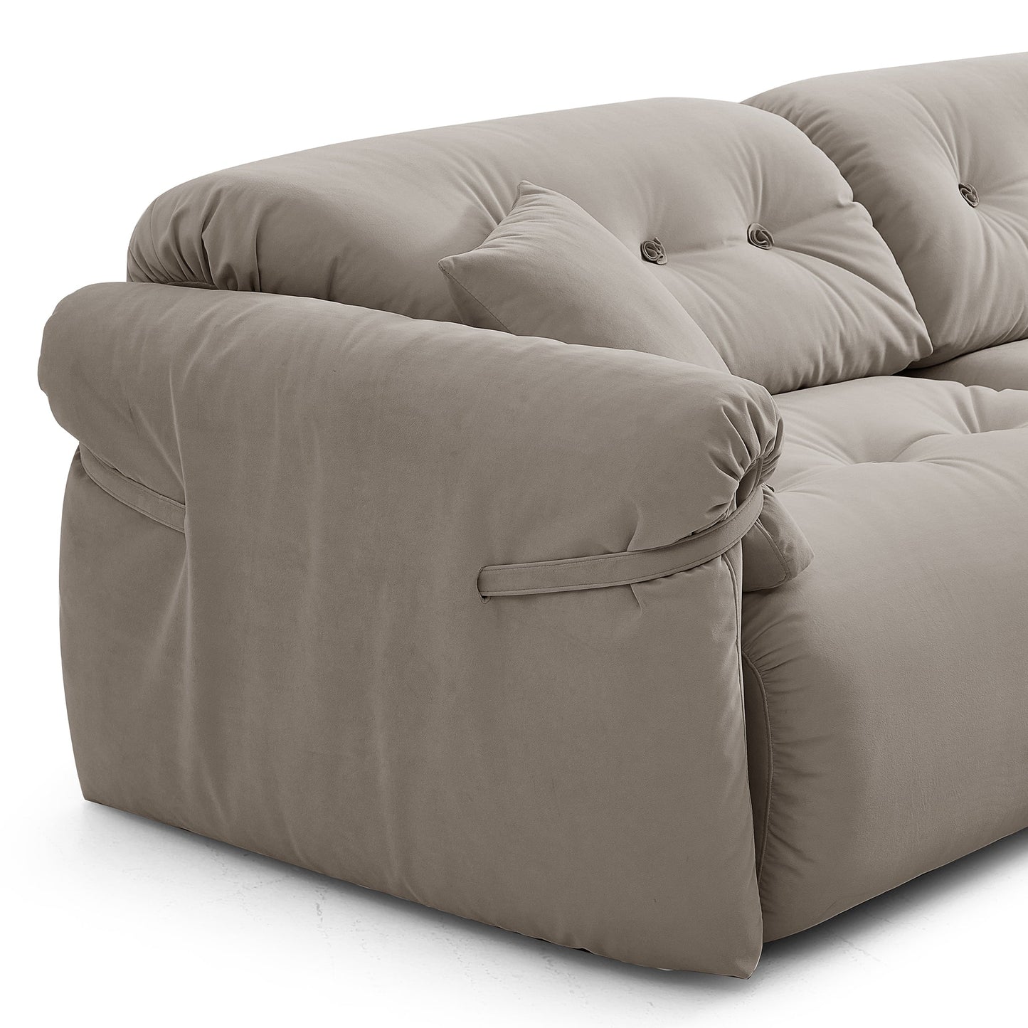 The Butter Sofa-Light Gray
