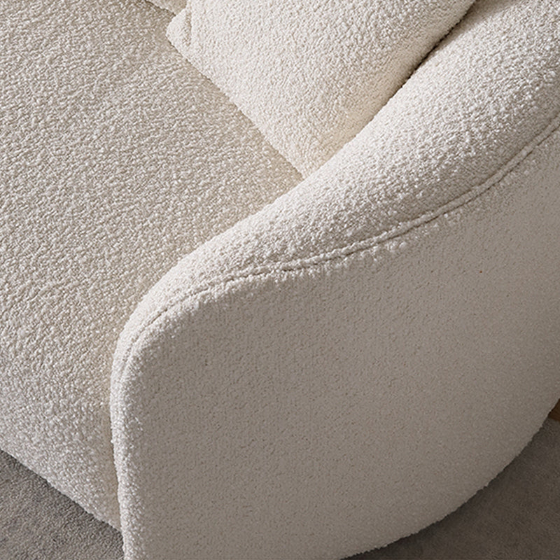 Crescent Bay Wabi Sabi Gray Sofa-White