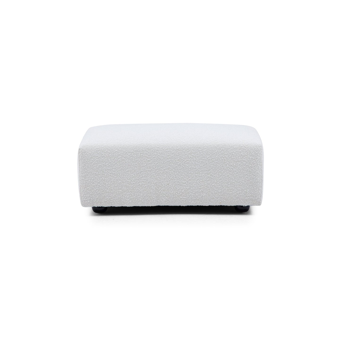 Nordic Ottoman-White