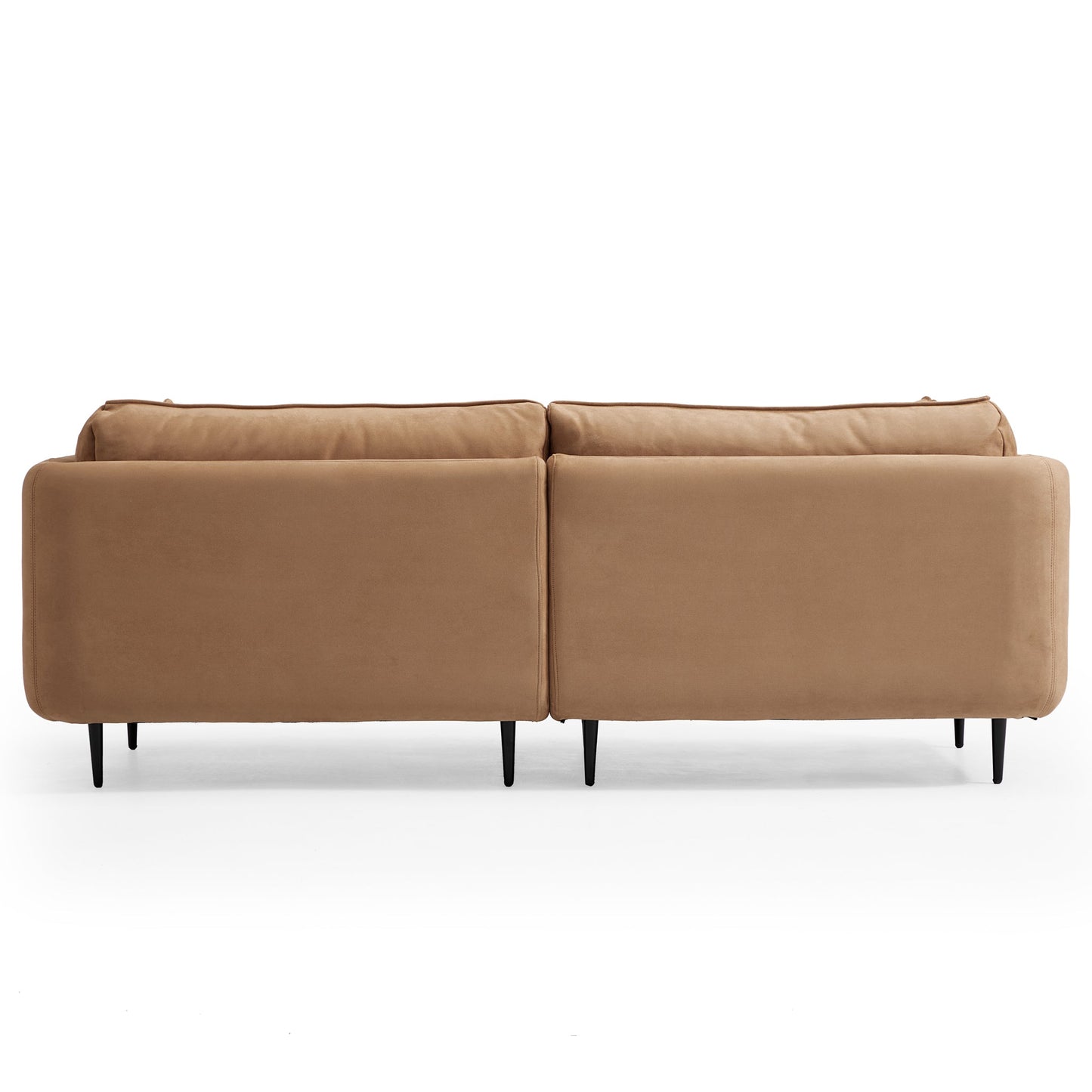 Vanilla Camel Fabric Sofa-Camel