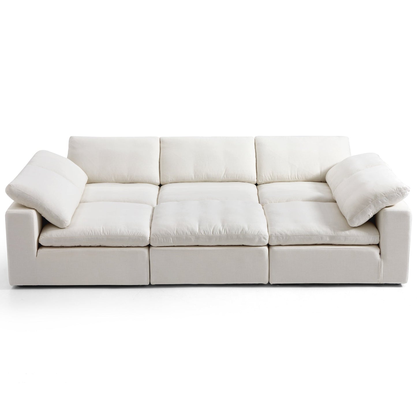 Tender Wabi Sabi Sand Sofa Bed-Beige-128.0"