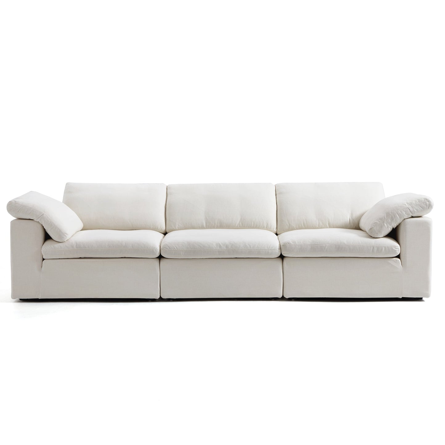 Tender Wabi Sabi Sand Sofa-Beige-128.0"