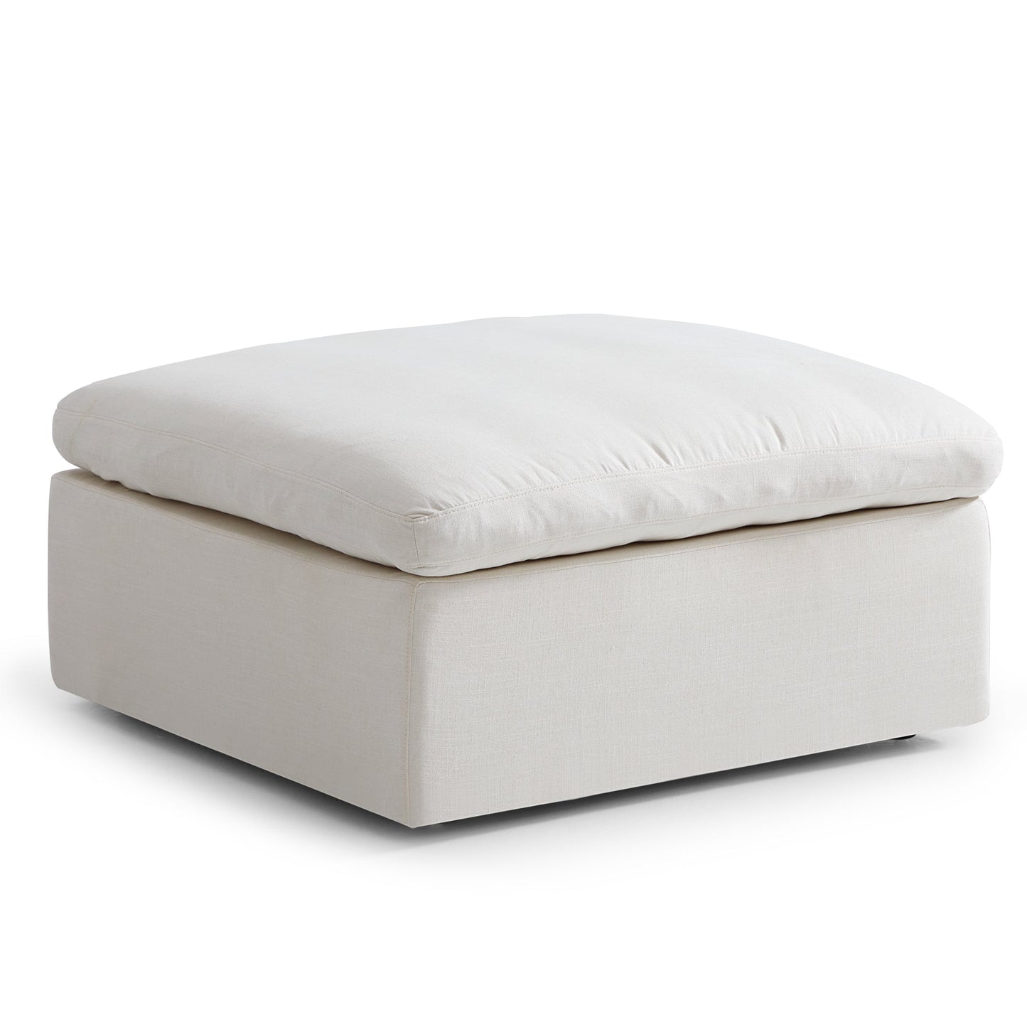 Tender Wabi Sabi Sand Sofa and Ottoman-Beige