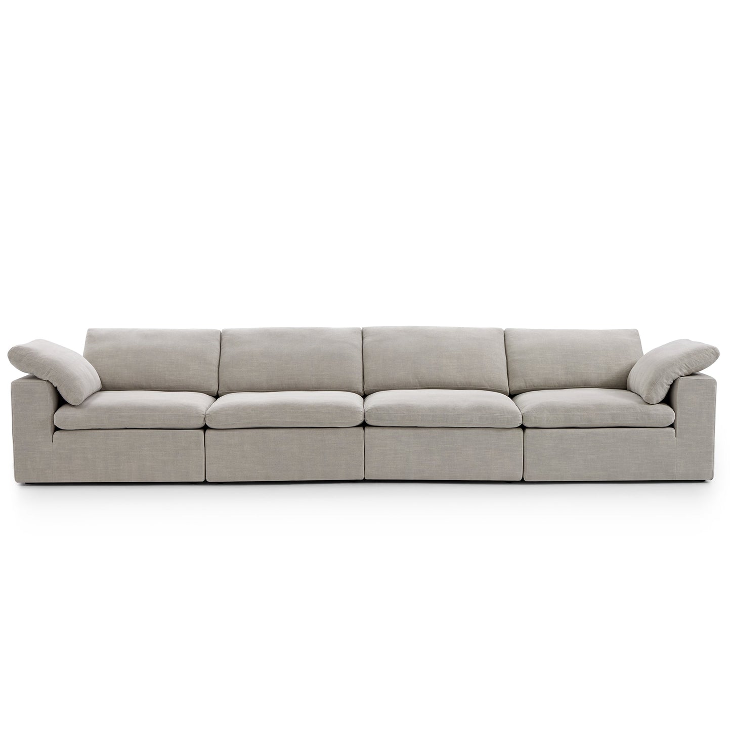 Tender Wabi Sabi Sofa-Sand-165.4"