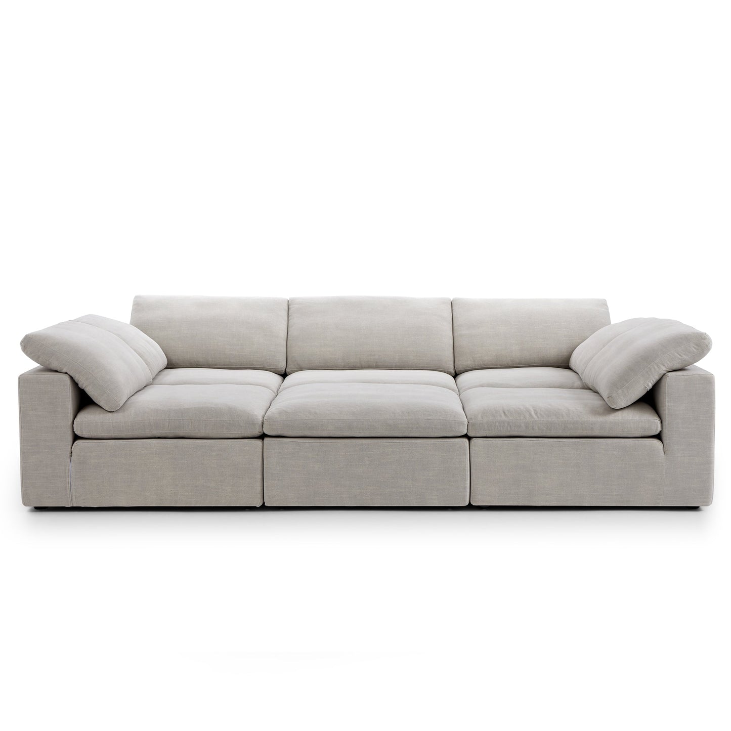Tender Wabi Sabi Sand Sofa Bed-Sand-128.0"