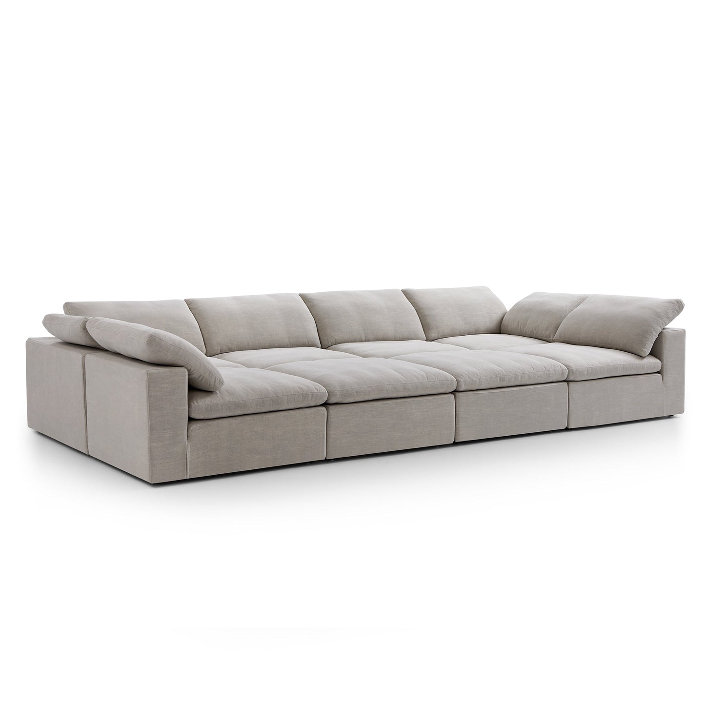 Tender Wabi Sabi Beige Sofa Bed-Sand-165.4"