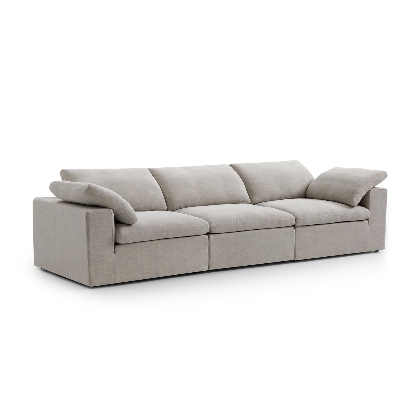 Tender Wabi Sabi Sofa-Sand-128.0"