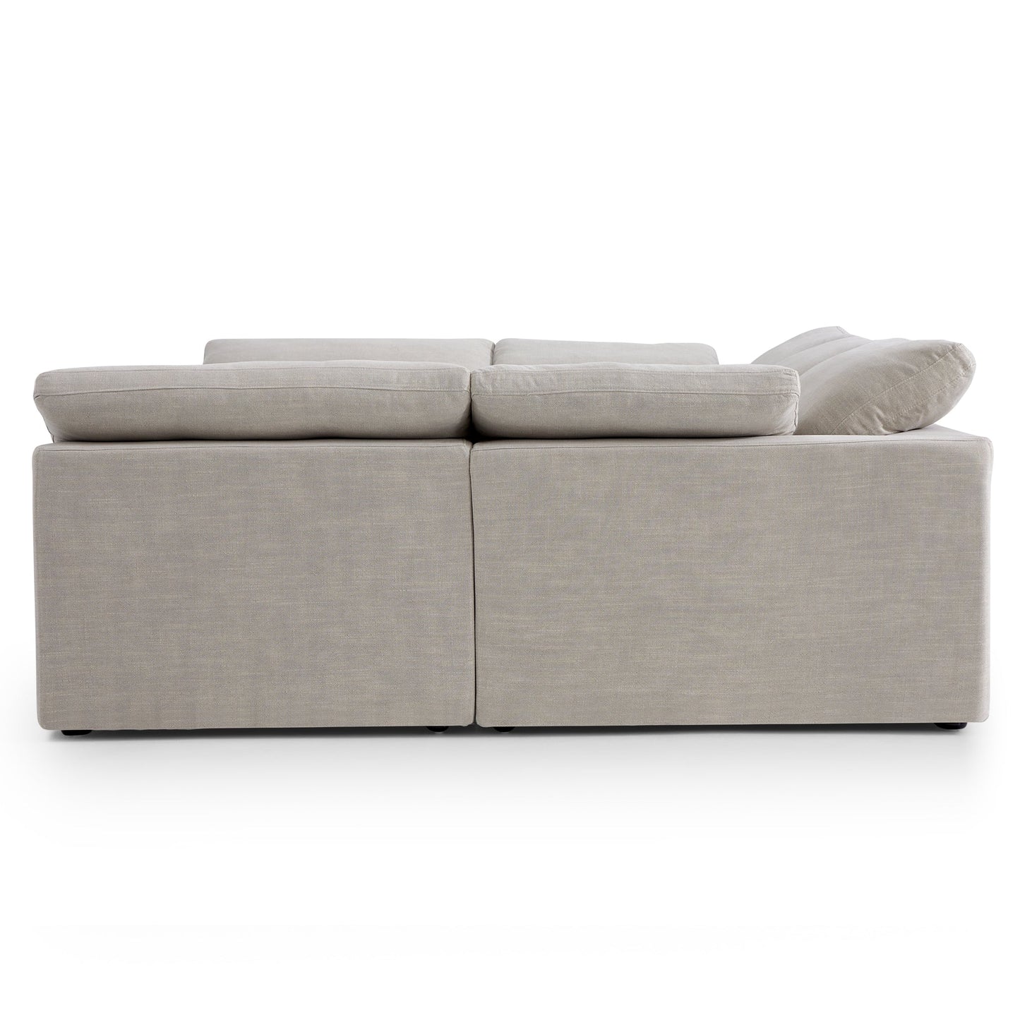 Tender Wabi Sabi Light Gray Sofa Bed-Sand