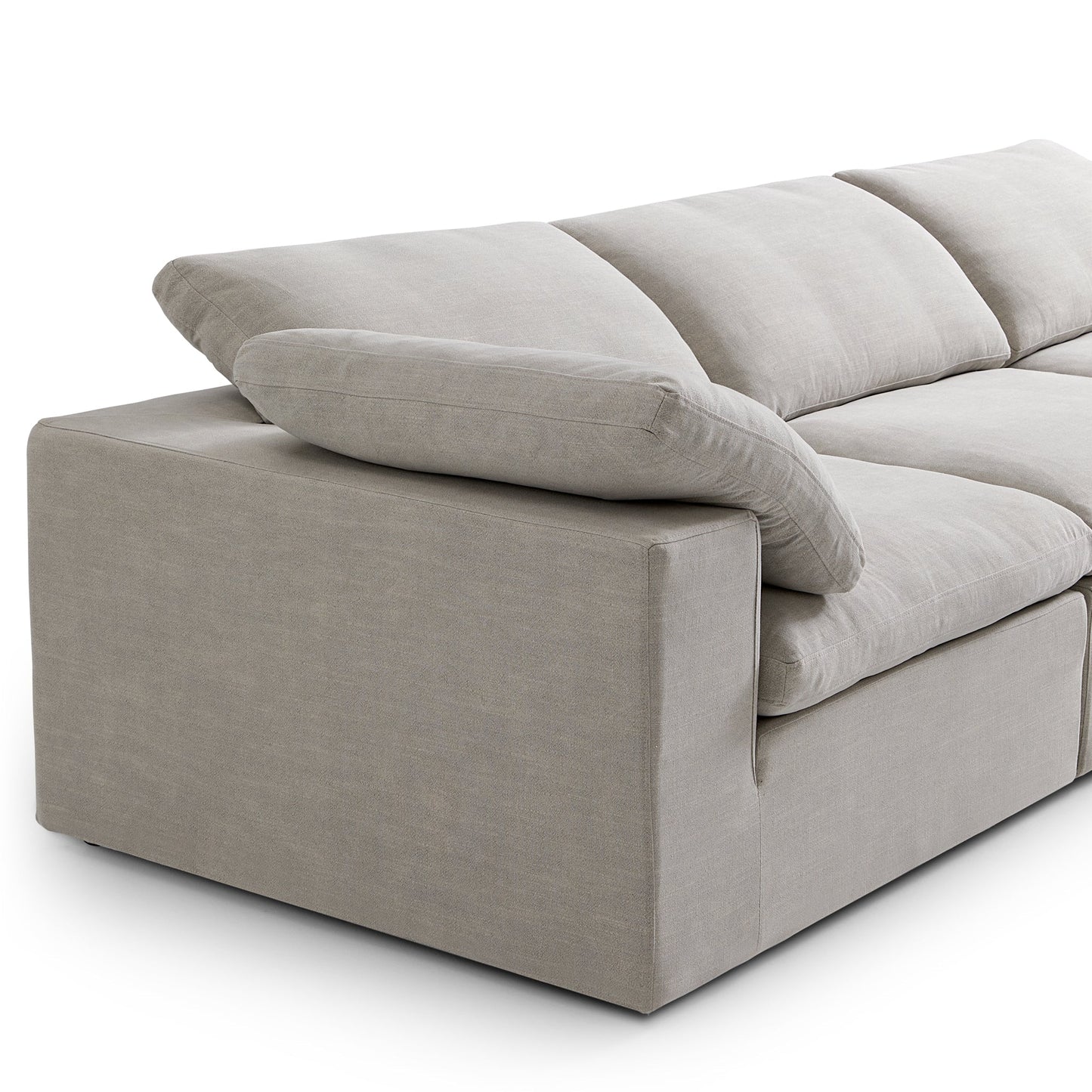 Tender Wabi Sabi Light Gray Sofa-Sand