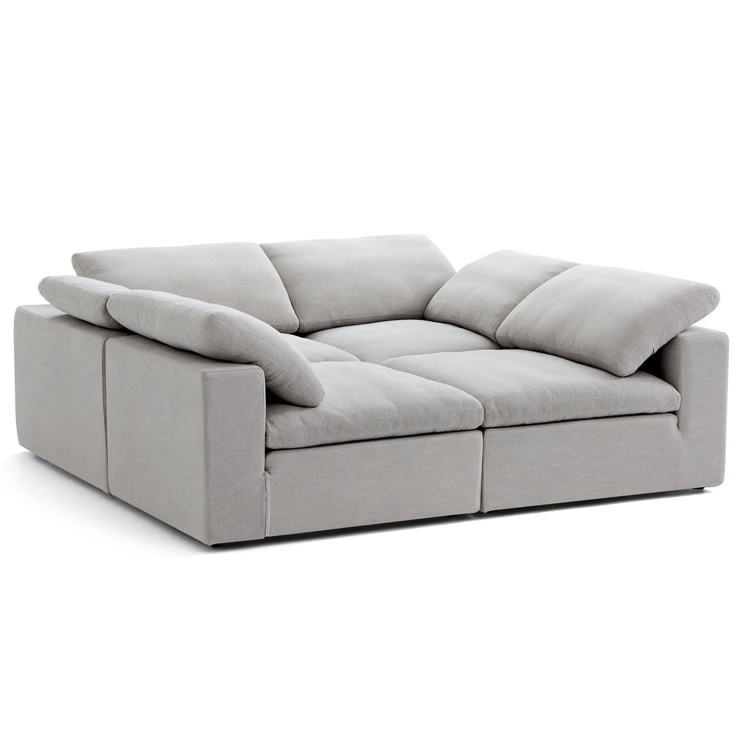 Tender Wabi Sabi Sofa Bed-Gray-90.6"