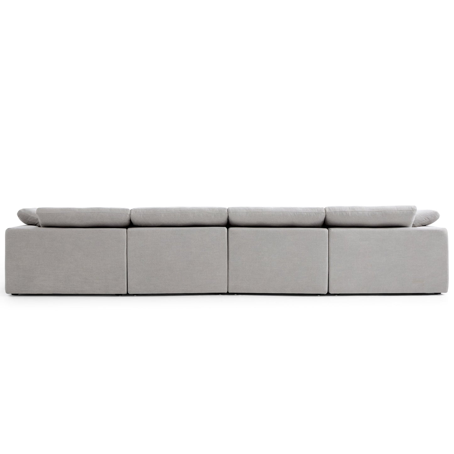 Tender Wabi Sabi Sand Sofa-Gray-165.4"