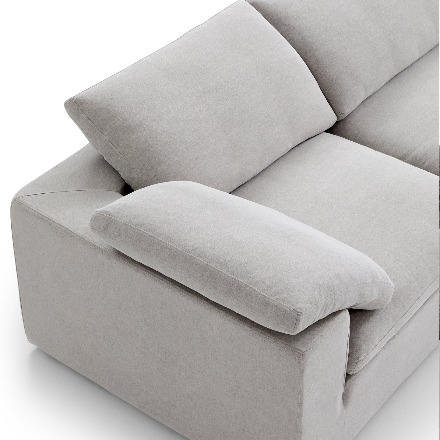Tender Wabi Sabi Beige Sofa-Gray