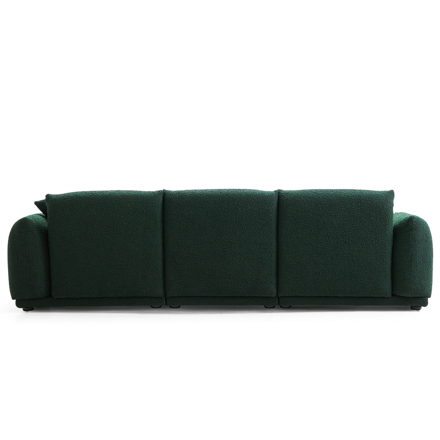 Verdant Lounge Green Boucle Sofa-Green