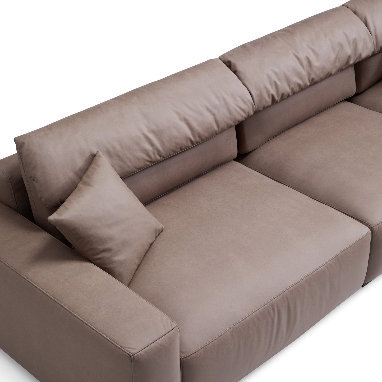 Chestnut Sectional-Brown