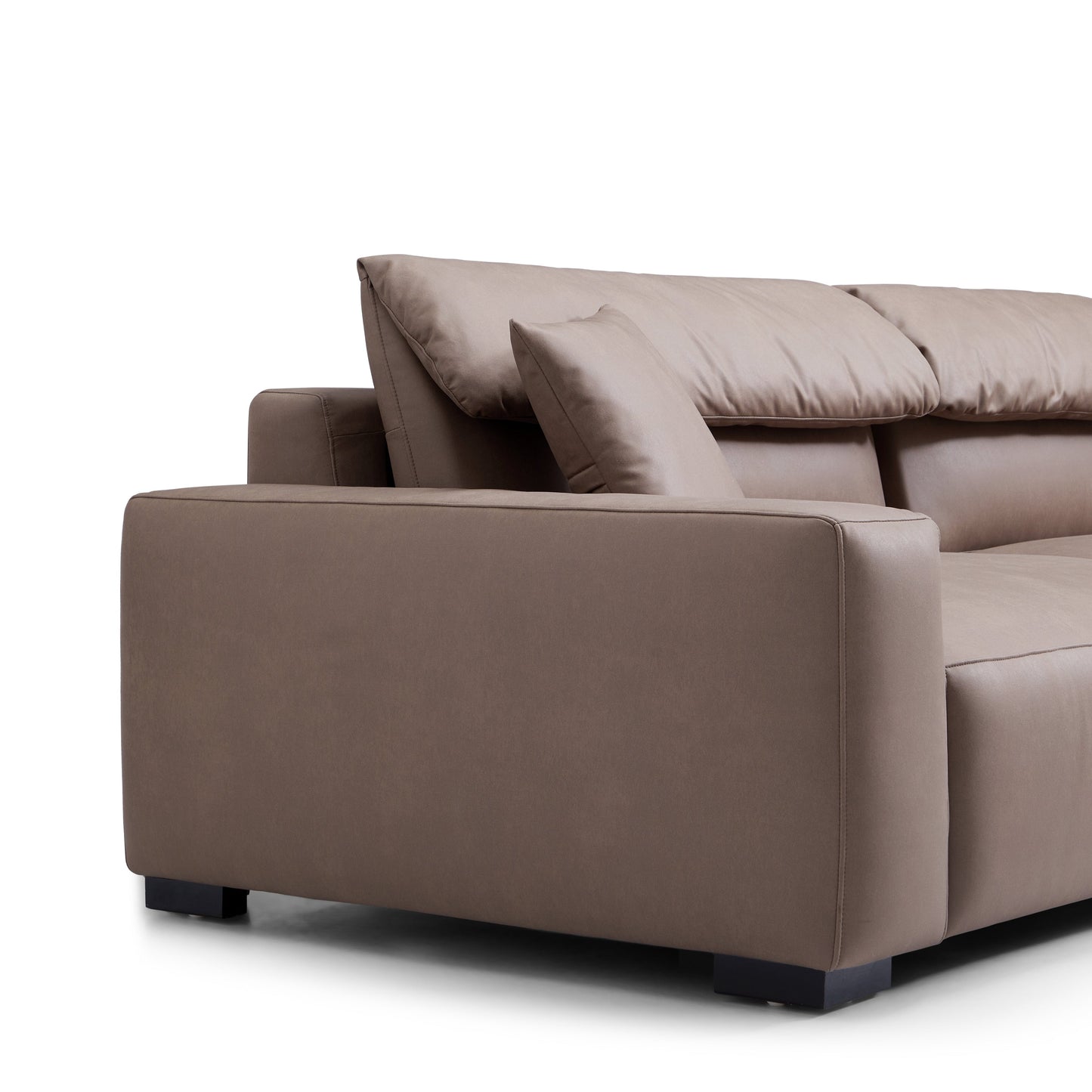 Chestnut Sectional-Brown