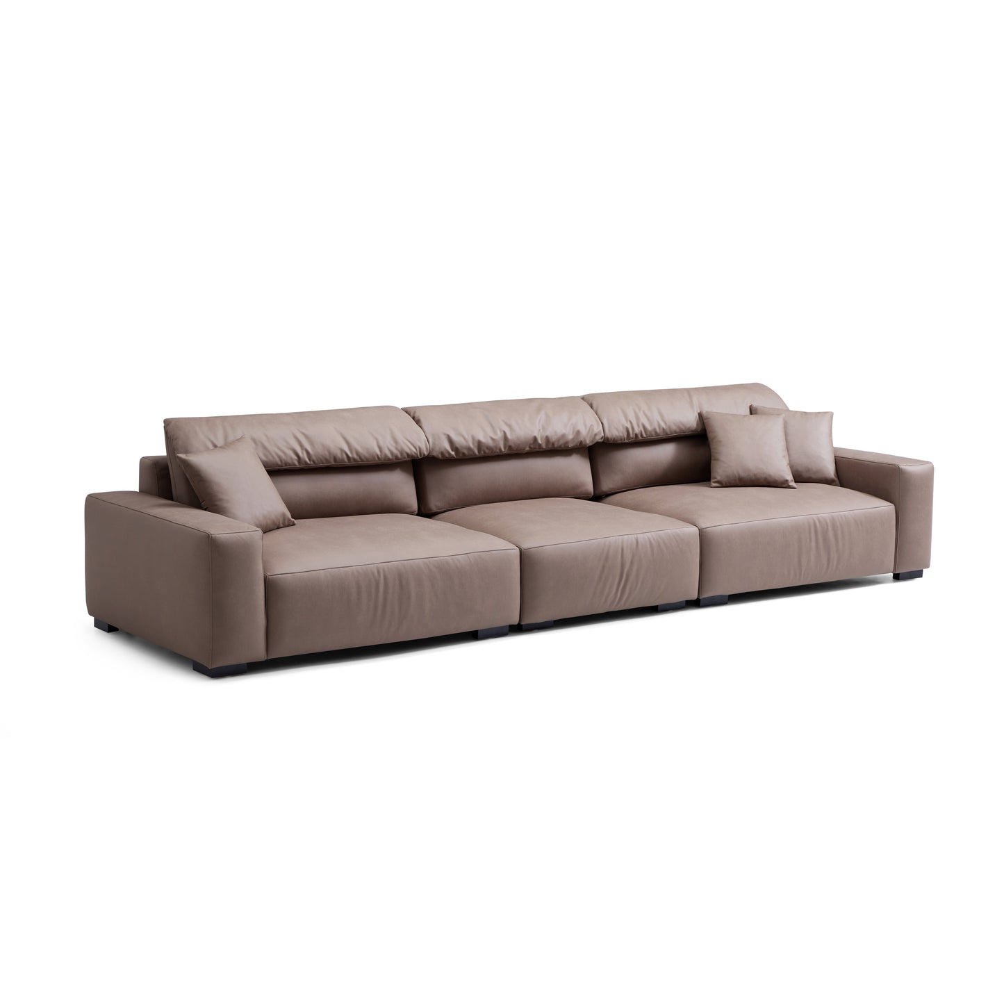 The Chestnut Sofa-Brown-144.8"