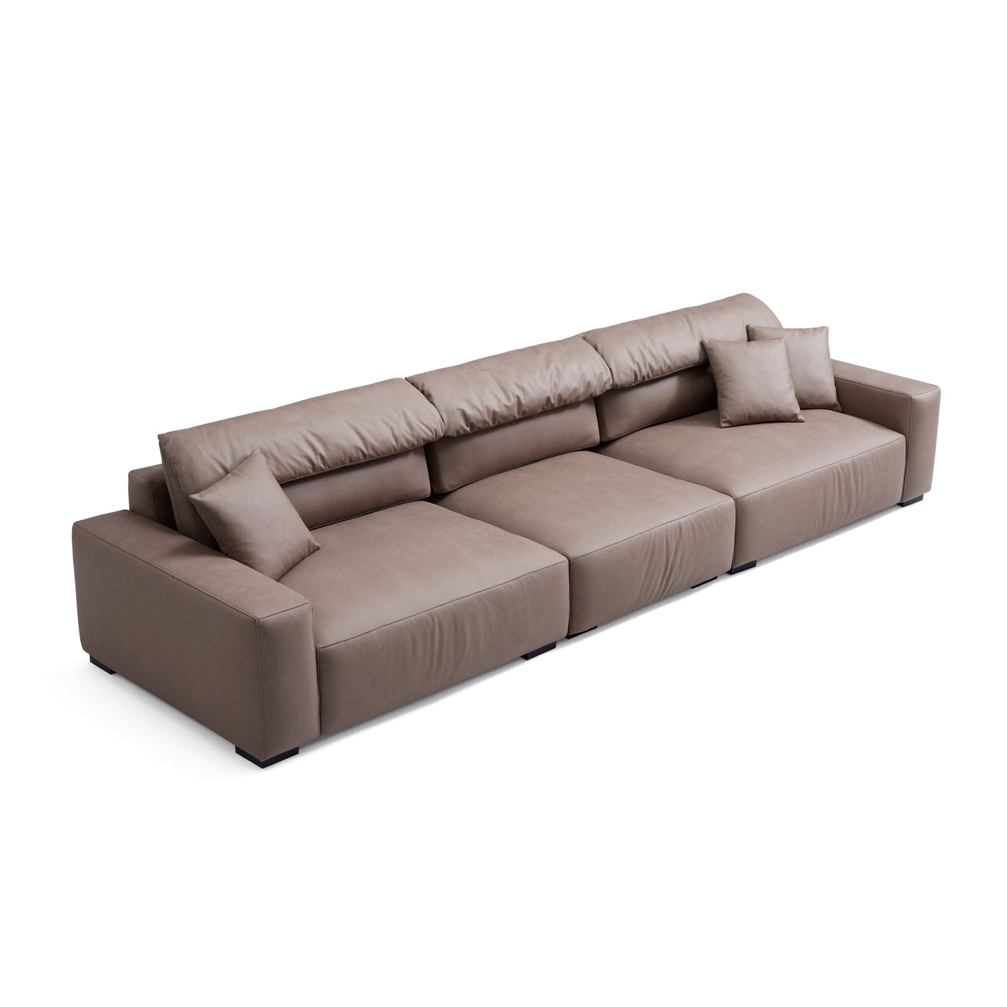 The Chestnut Sofa-Brown-144.8"