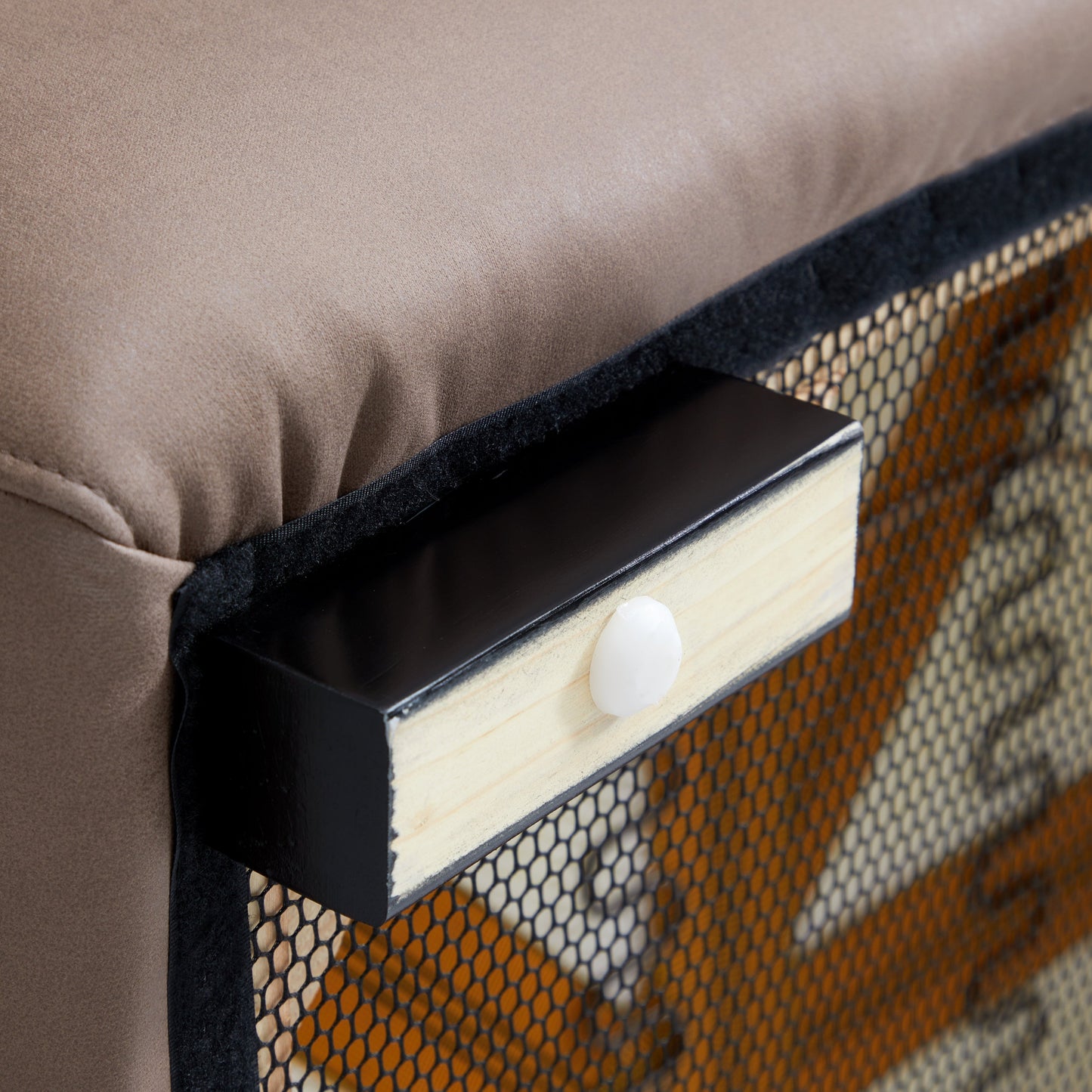 Chestnut Sectional-Brown
