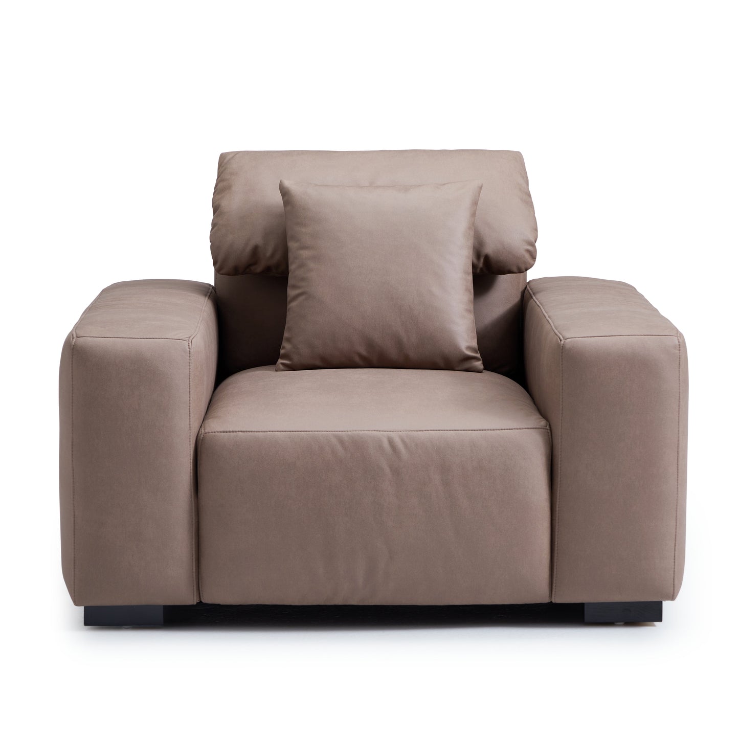 Chestnut Armchair-Brown