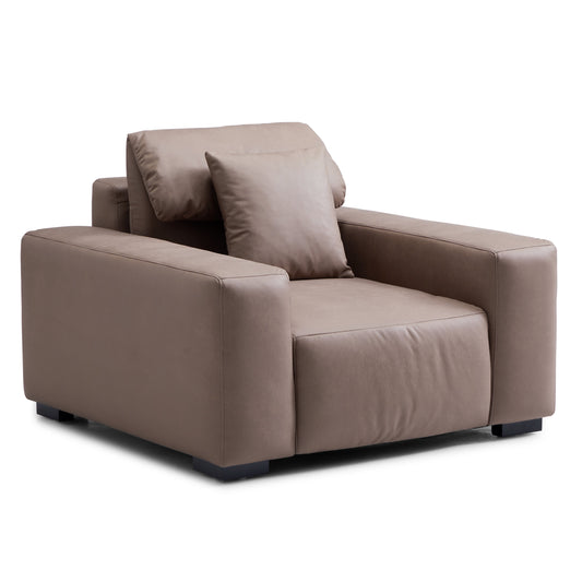 Chestnut Armchair-Brown