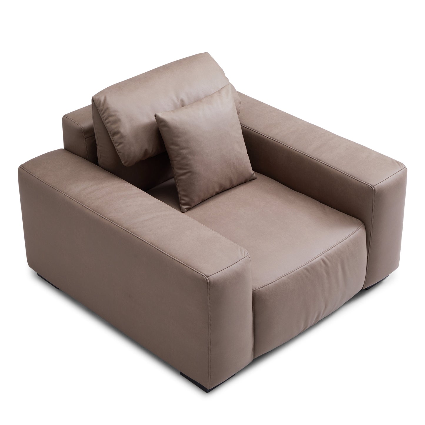Chestnut Armchair-Brown