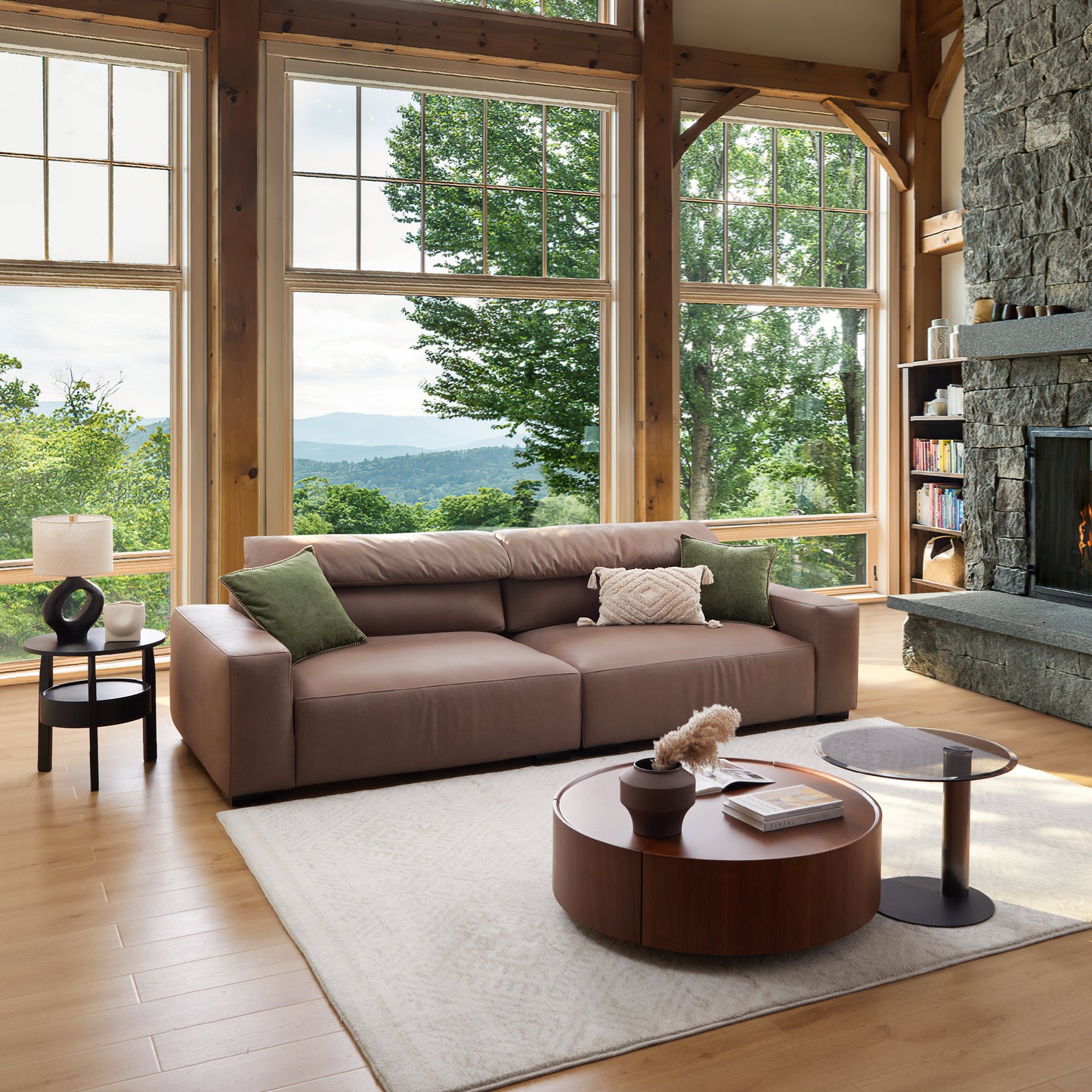 The Chestnut Sofa-Brown