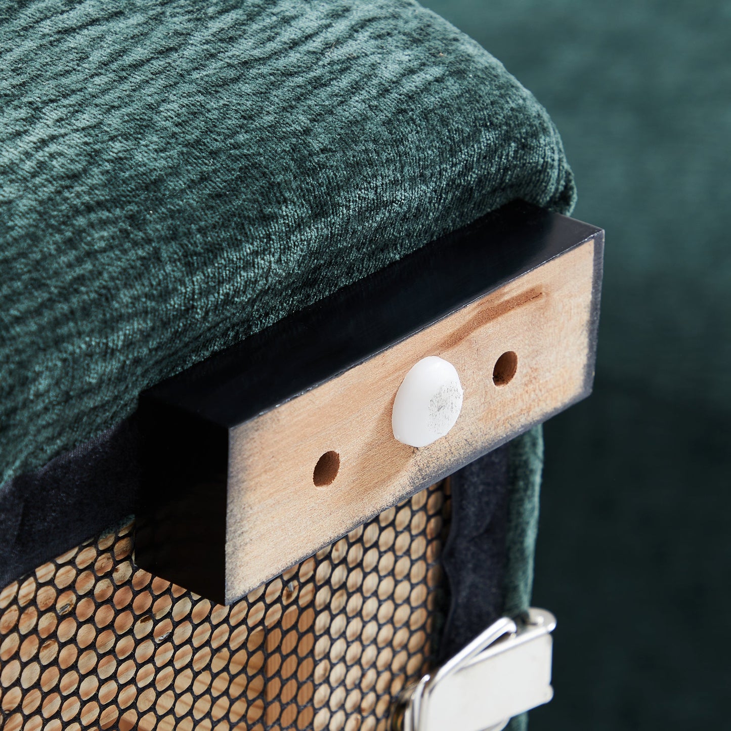 The Empress Green Sofa-Green