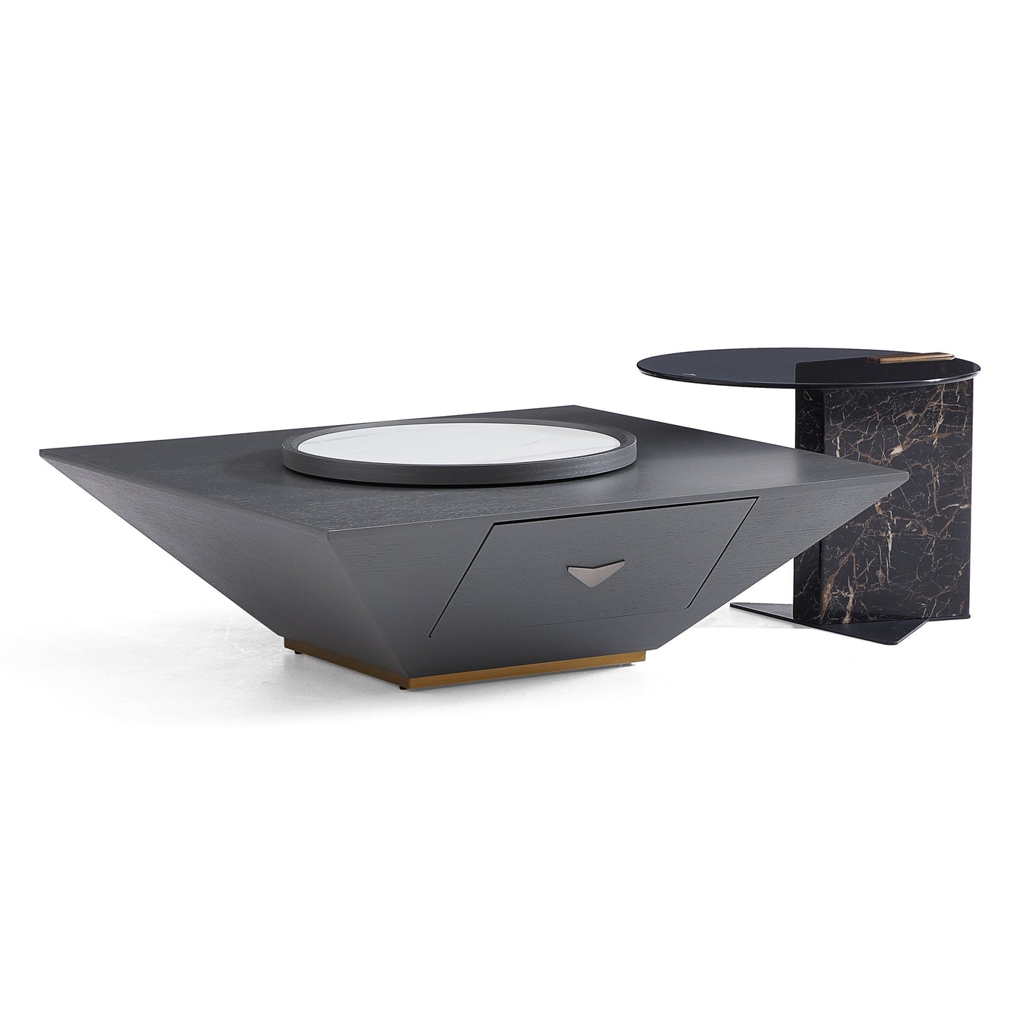 Luxe Legacy Coffee Table Set-46.1″ & 23.6″
