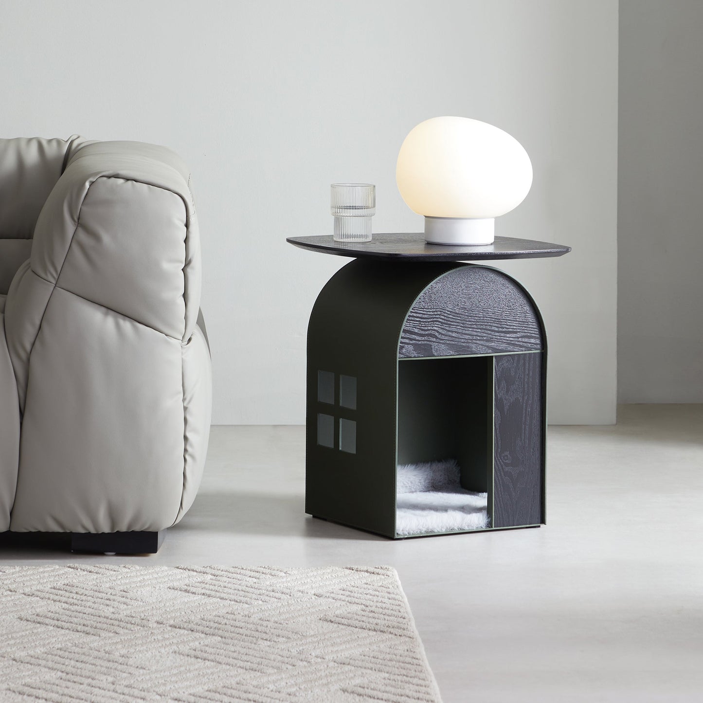 Dormeus End Table Pet Bed-Green