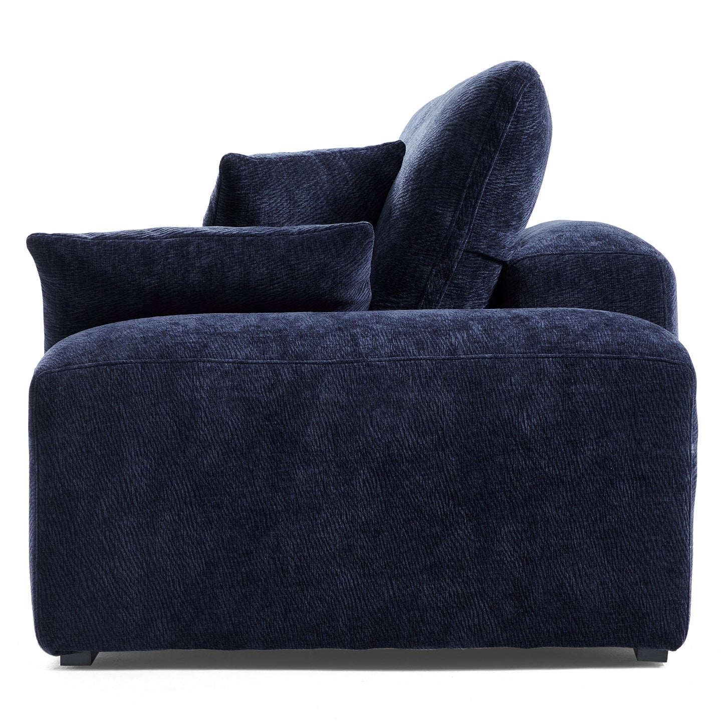 The Empress Navy Blue Sofa-Navy Blue