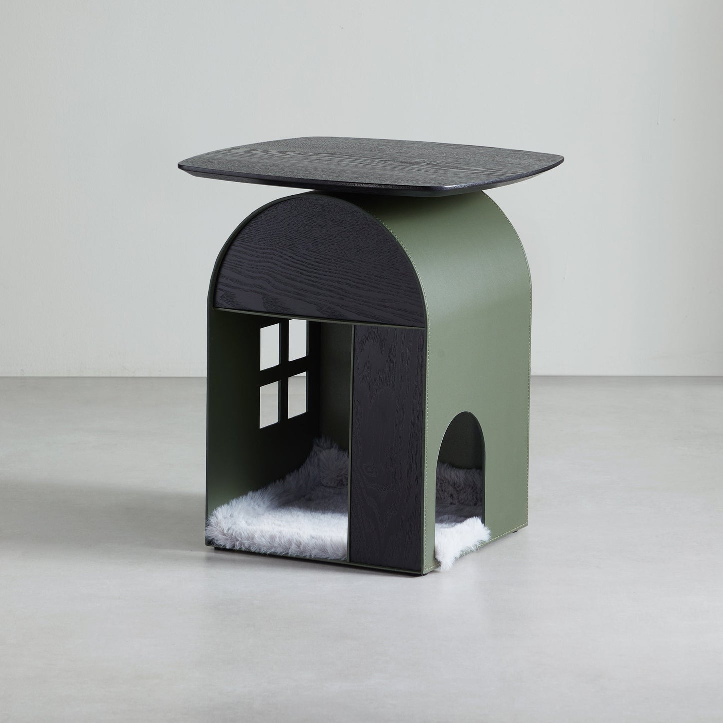 Dormeus End Table Pet Bed-Green
