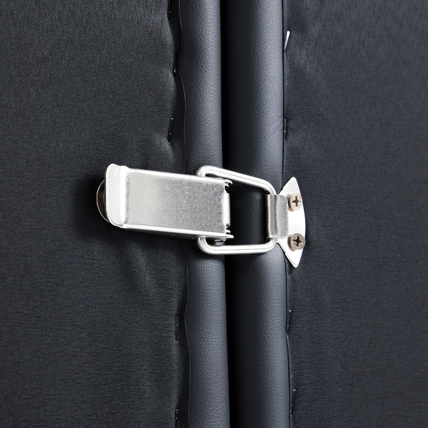 Casper Sailboat Leather Sofa-Black