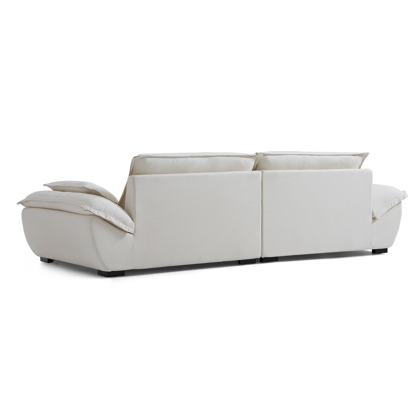 Casper Sailboat Fabric Sofa-Beige