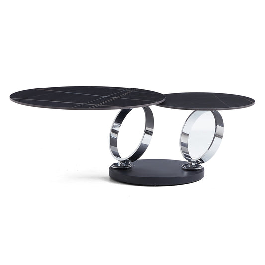 Satellite Modern Rotating Coffee Table-50.4″