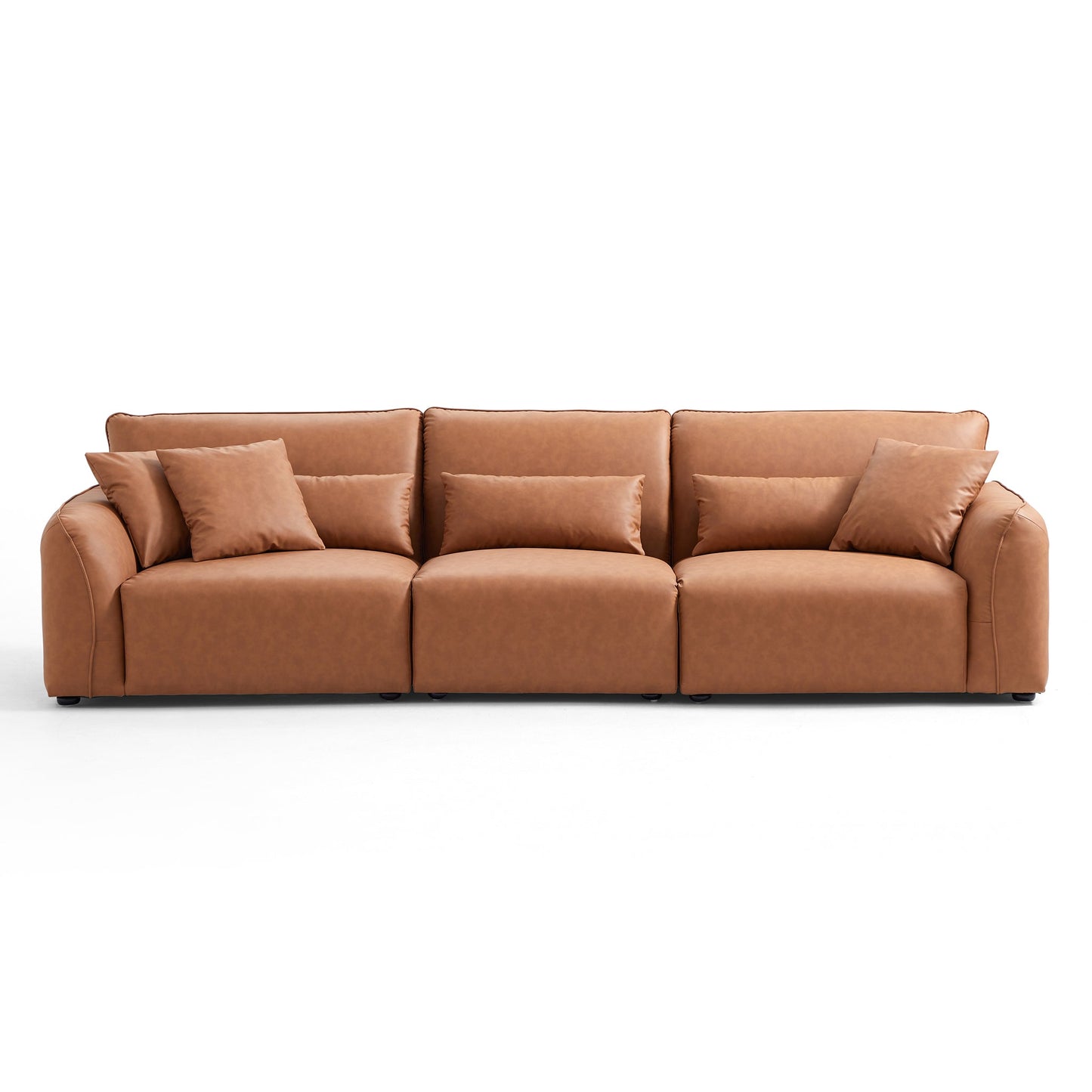 Canapé minimaliste marron Milano Moda