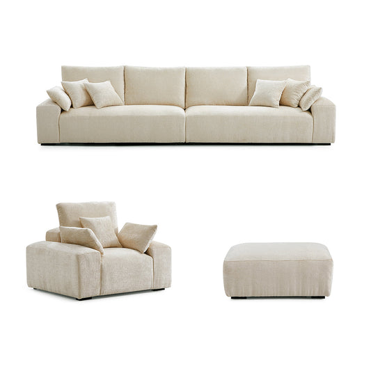 The Empress Beige Sofa Set-hidden