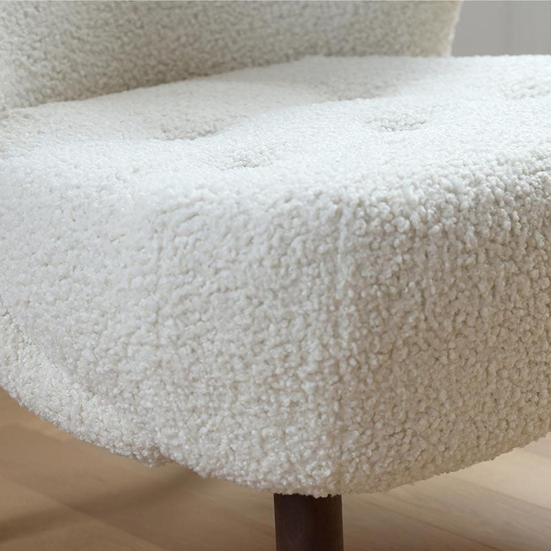 Scandinavian Shaun Accent Chair-White