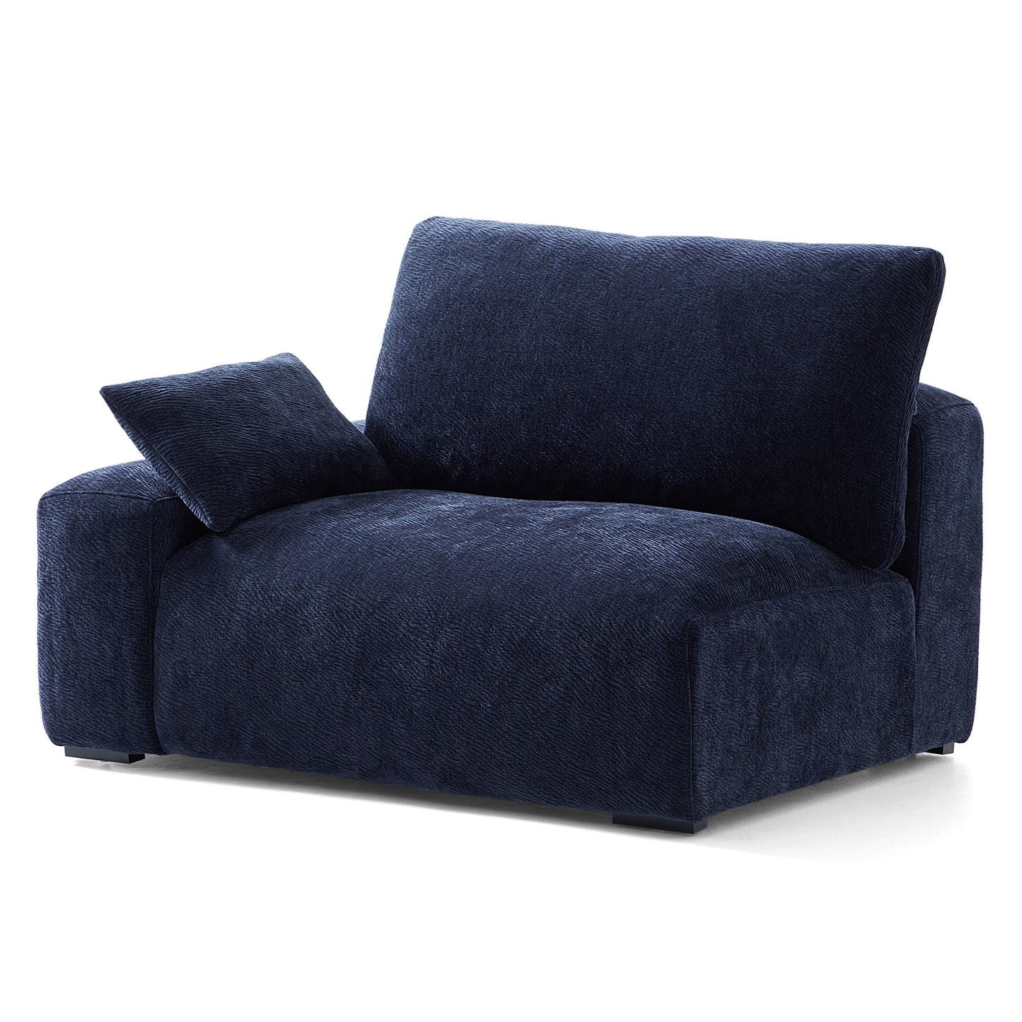 The Empress Navy Blue Sofa-Navy Blue