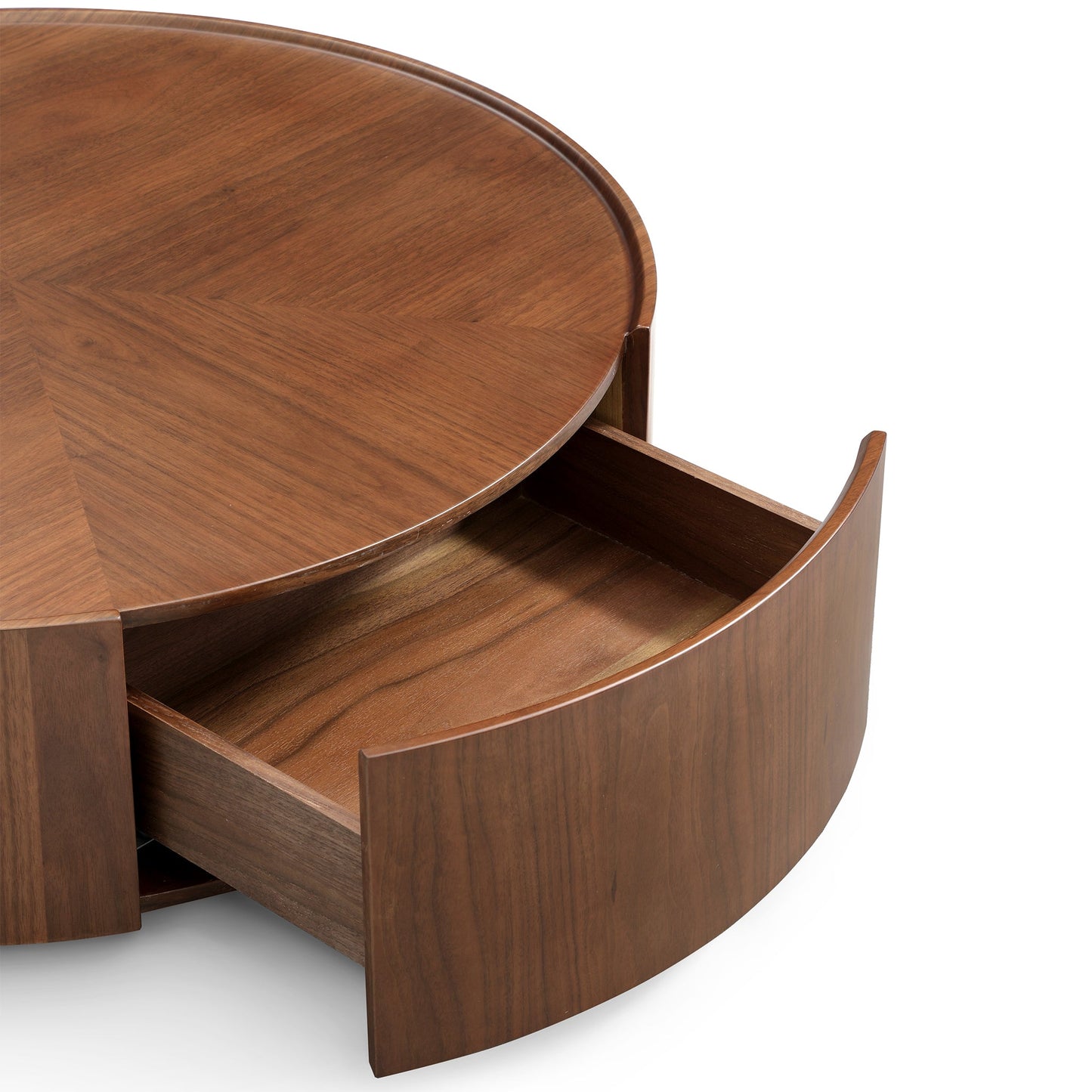 Caleb Round Coffee Table-35.4″