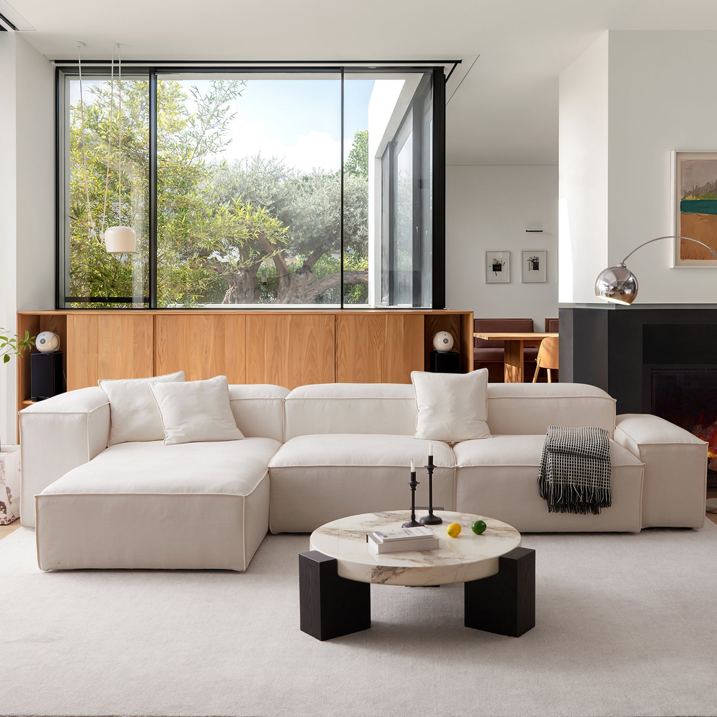 Canapé sectionnel modulaire Freedom beige