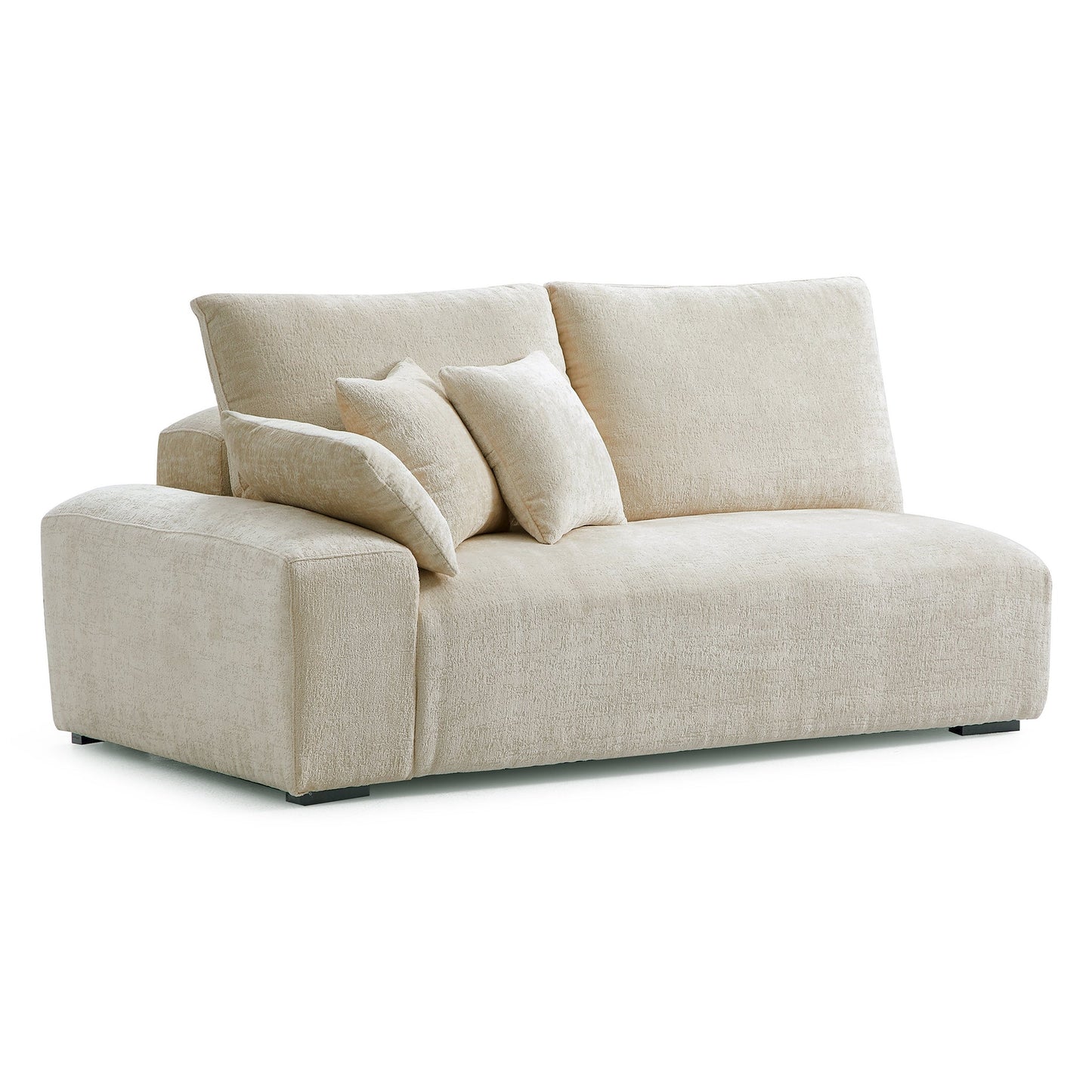 The Empress Yellow Sofa Set-Beige