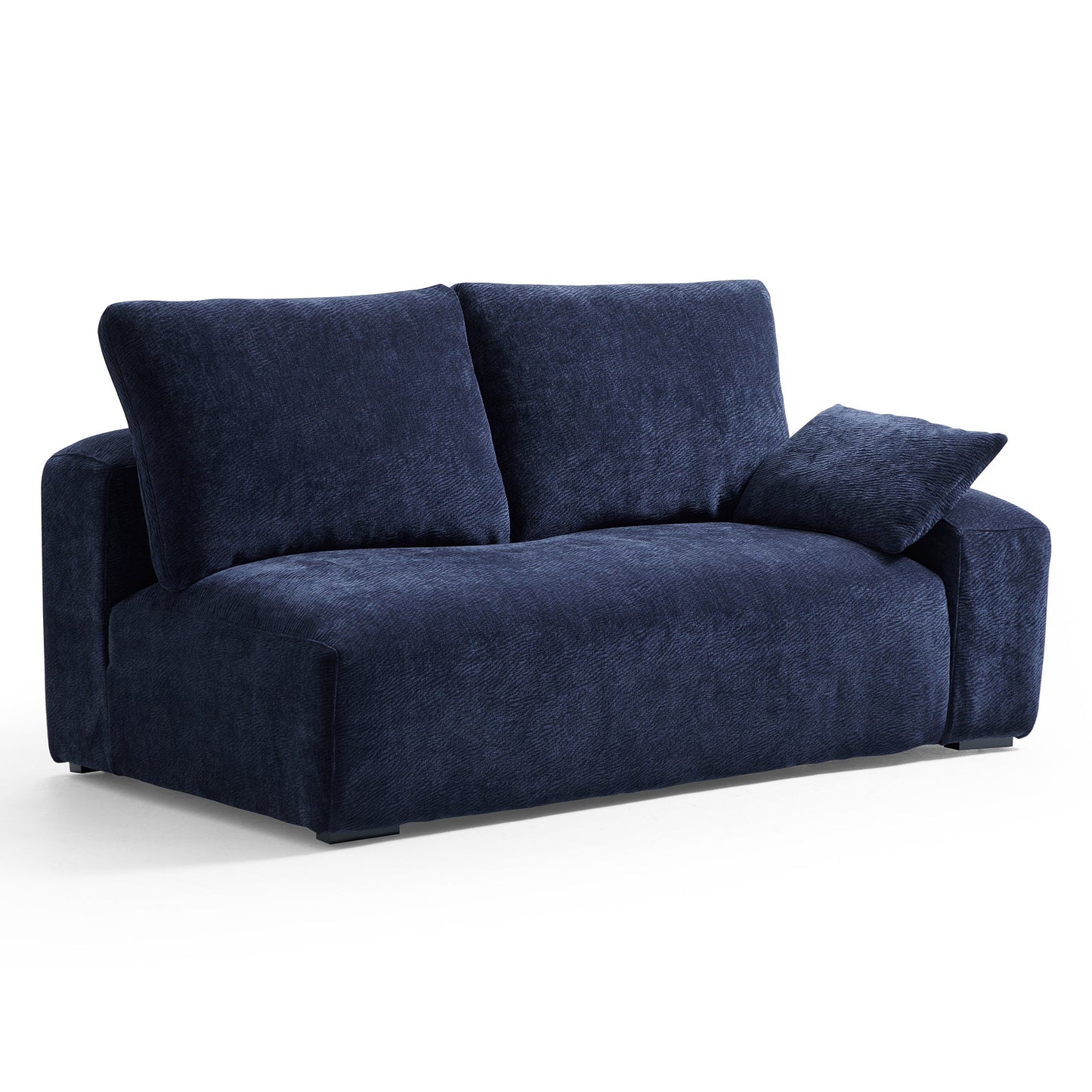 The Empress Navy Blue Sofa-Navy Blue