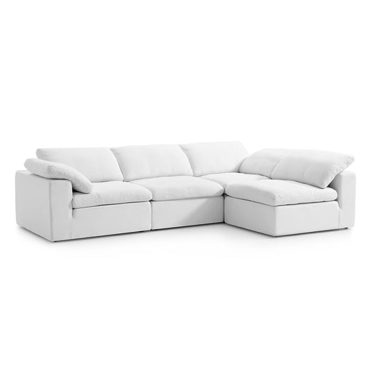 Tender Wabi Sabi Sand L Shaped Sectional-hidden
