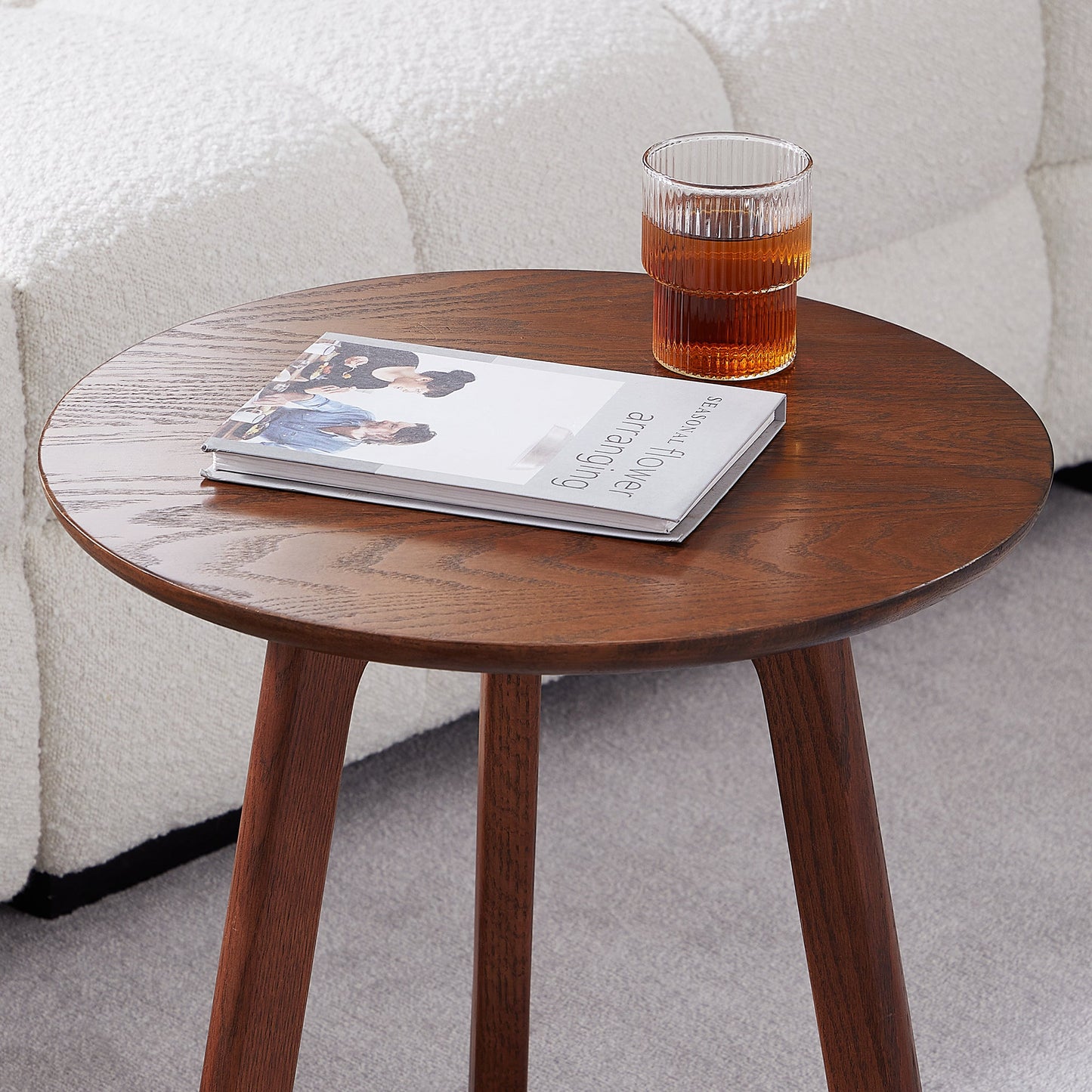 Woody Side Table-Walnut