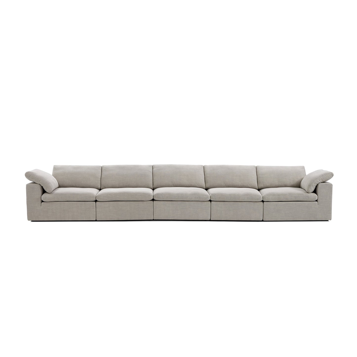 Tender Wabi Sabi Beige Sofa-Sand-202.8"